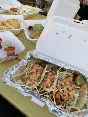 Fish tacos and more