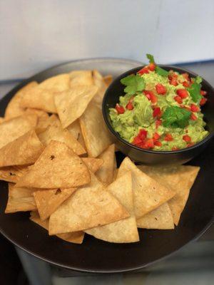 Guacamole chips definitely enjoy on my Sunday night football.