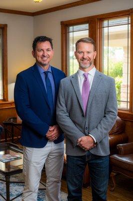 Dr. Ryan Brittingham and Dr. Michael Dostal