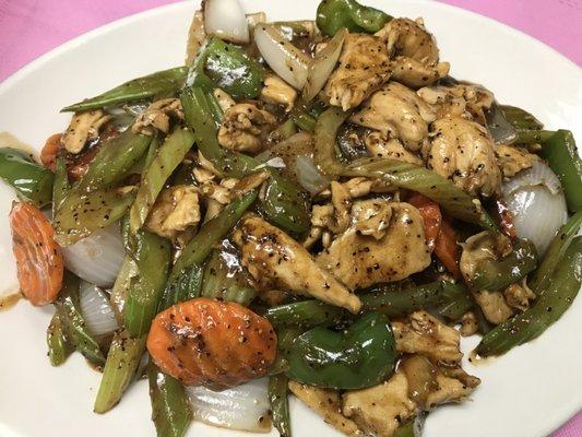 Black Peppers Chicken