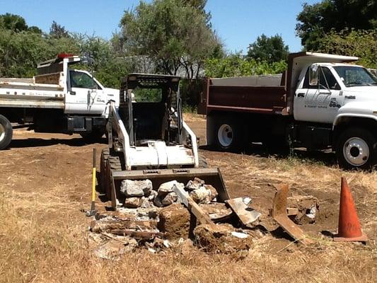 Debris Removal.
Los Altos Ca.