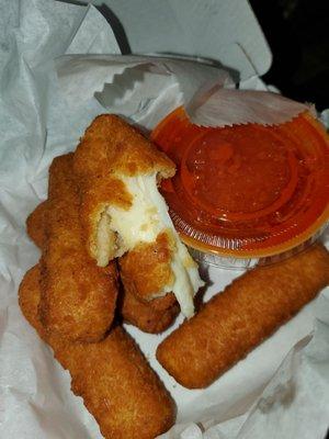 Mozzarella Sticks.