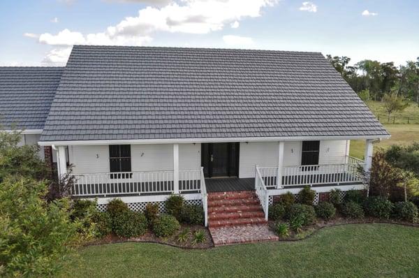 The real lasting beauty of a metal roof.