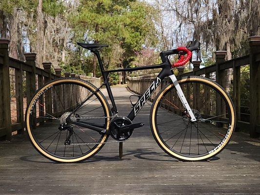 Custom Spec GRVL Di2 Gravel Bike!