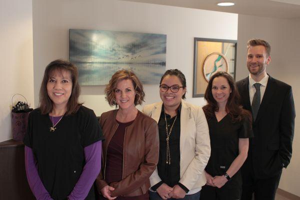 Our wonderful team at Iliff Family Dental