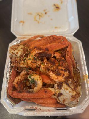 Snow Crab & Shrimp Special with 2 Clusters - Large