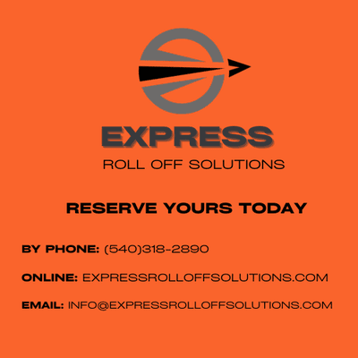 Express Roll Off Solutions - RESERVE YOURS TODAY!