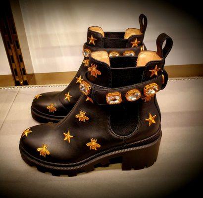 Gucci - stars, bumblebees and diamond booties - (November 2019)