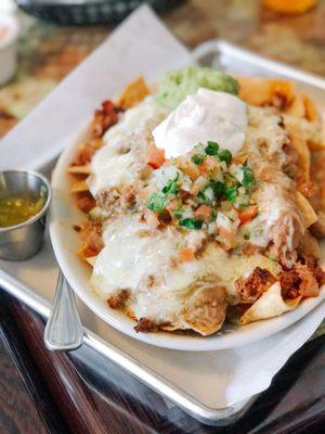 Pork nachos