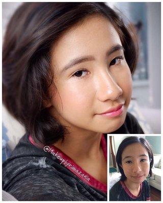 Before & After Make-Up by Rima