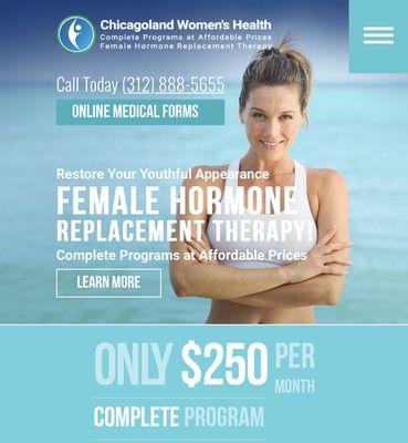 Female Hormone Replacement Therapy