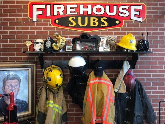 Firehouse Subs in Surprise. Owner's old gear