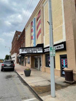 The Liberty Theatre has been part of Main St. in historic downtown North Wilkesboro since 1932.