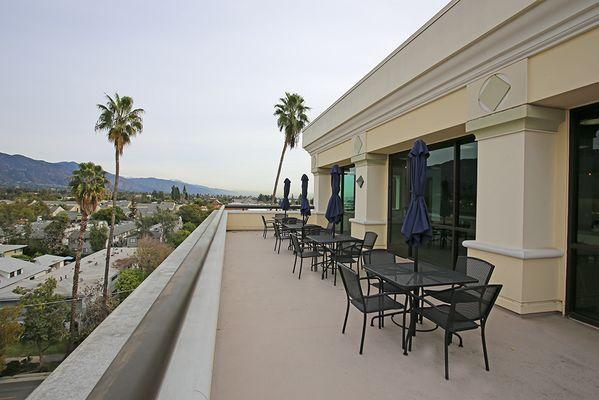 Patio off of kitchen