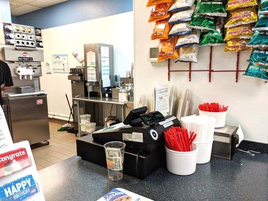 Westtown Dairy Queen -- interior