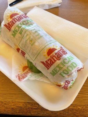 Adobada Burrito