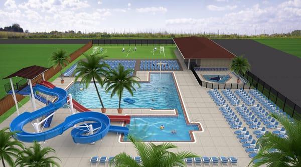 New pool coming in June