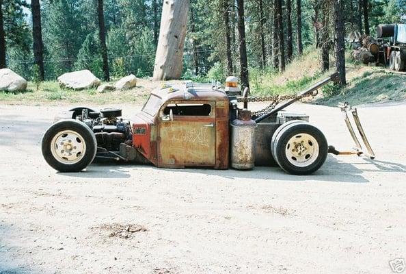 Custom Towing  Kustom Towing Lead Slead Tows Rat Rod Towing 
Customs Kustoms