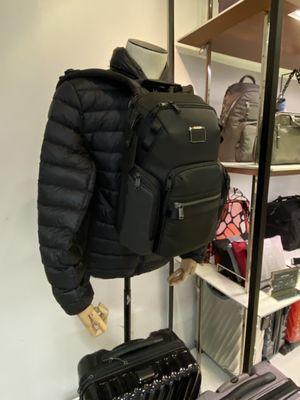 Jacket and backpack