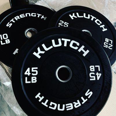 Klutch Strength Bumper Plates