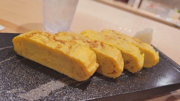 Dashi tamago (it's like a complicated omelette)