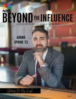 Dr. Raj Singh MD featured on NBC beyond the influence