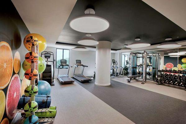 Health club  fitness center  gym