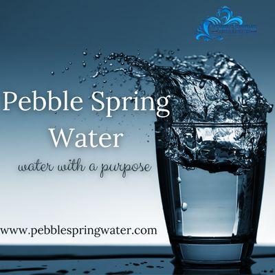 "Pebble Spring Water: Bottled Elegance in Every Sip