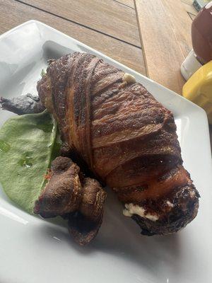 Bacon wrapped jalapeño-