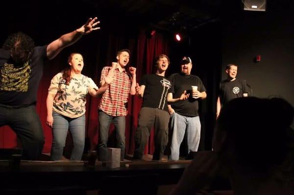 Comedy Improv by The Joint Venture every Wednesday night at 8pm.