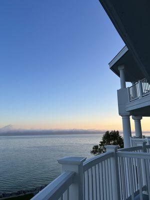 View from balcony