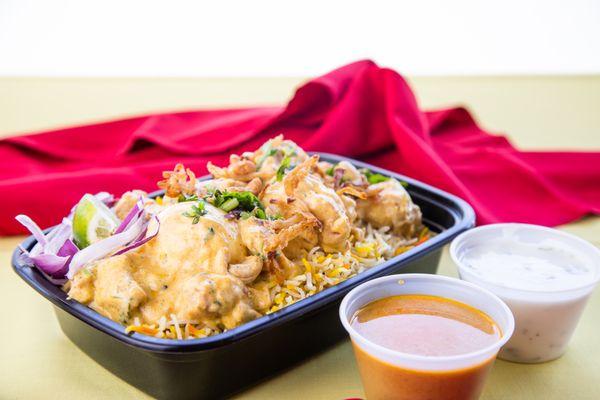 Delicious House Special Moghulai Chicken Biryani