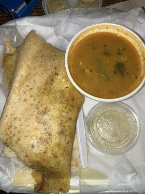 Chicken dosa