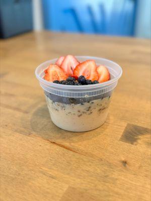 Amelia's French Style Creamery pumpkin yogurt with our house made pumpkin granola