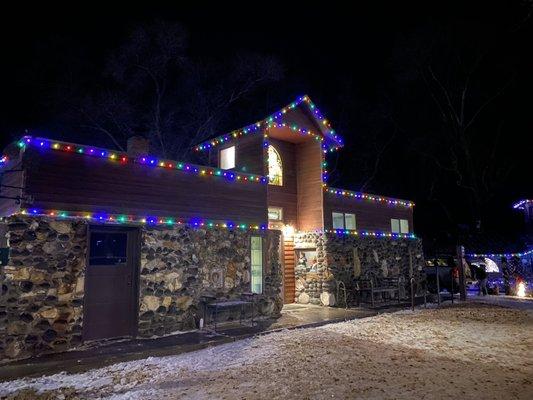 Medical museum At Christmas time