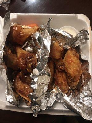 Honey bbq wings / sweet chili wings