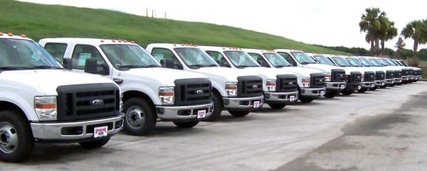 We service fleets