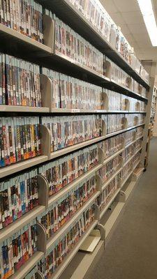 DVD's as far as the eye can see....well maybe an exaggeration...but there's a lot