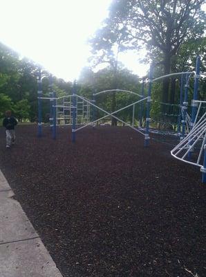 Two playgrounds for the kiddies