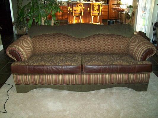 custom built sofa