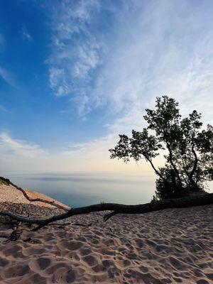 Sleeping bear overlook point - so beautiful!