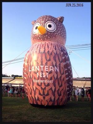 Lantern Festival in Philadelphia (Cute balloon owl)