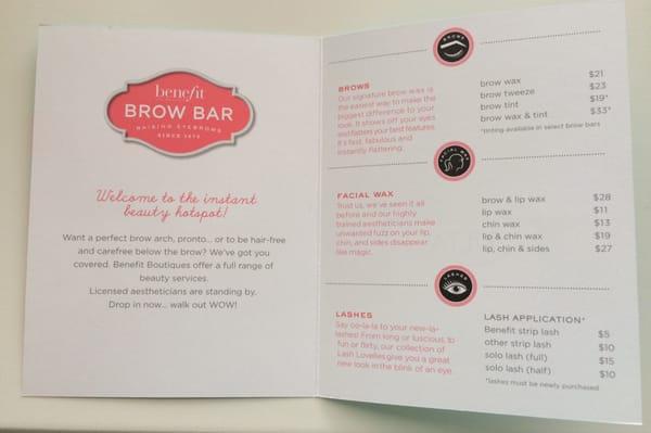 Benefit Cosmetics BrowBar