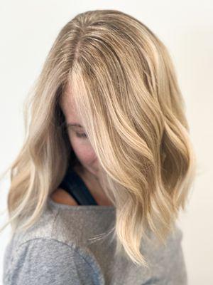 Blonde balayage