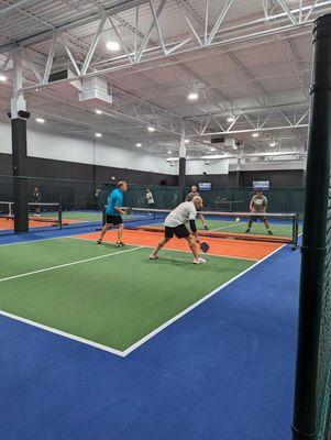 Pickleball players at Dill Dinkers Manassas