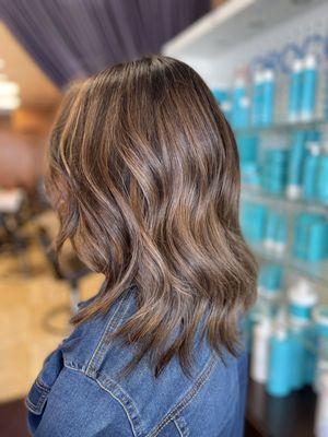 Caramel balayage