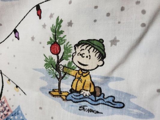 Reyn Spooner Peanuts Collection Christmas Shirt.