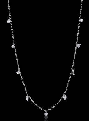 Floating Diamond Necklace