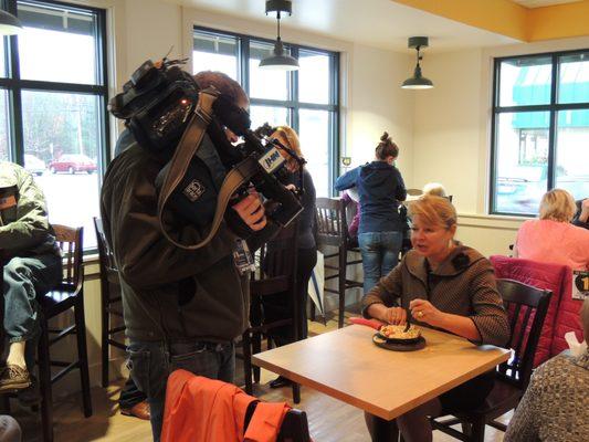 In the News! WBIN TV taste test!