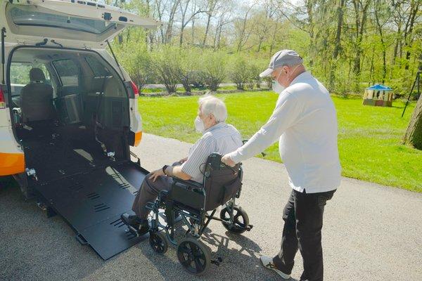 Wheelchair Accessible Vans for safe transportation around Chicagoland.